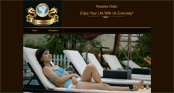 Desktop Screenshot of paradiseclubsgroup.com